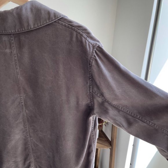 Club Monaco Washed Army Green Jacket - Picture 3 of 4